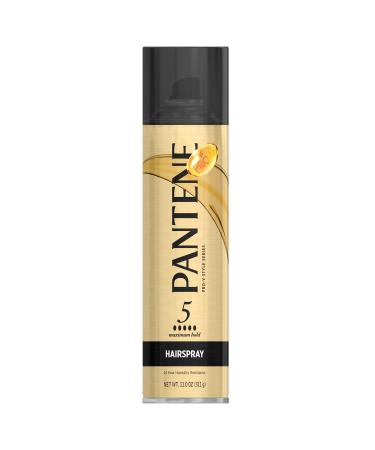 Pantene Pro-V Level 5 Maximum Hold Hairspray for Maximum Hold Texture and Finish 11 oz 11 Fl Oz (Pack of 1)
