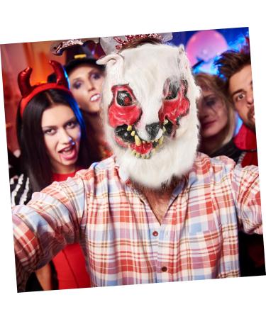 minkissy The Mask Masquerade Mask Halloween Mask Cosplay Mask Animals Mask for Party Mask Prop Funny Mask Decorative Fox Mask Creative Mask Unique Mask Party Mask Emulsion Apparel Make up - Buy Online on GoSupps.com