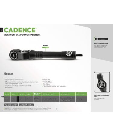 TruGlo CADENCE Bow Stabilizer - Vibration-Dampening, One Size - Buy Online on GoSupps.com