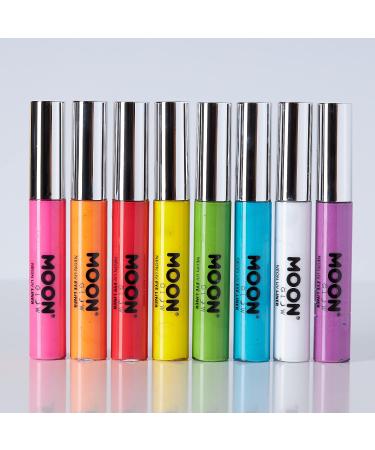 Blacklight Neon Eye Liner Set - 8 Colors, 0.34oz | Glows Brightly Under UV Lighting - Buy Online on GoSupps.com