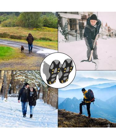 Alpidex Anti-Slide Shoe Spikes | Replacement Ice Grips for Size 35-47 | Ideal for Hiking & Winter Walking - Buy Online on GoSupps.com