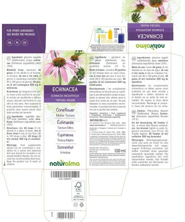 Sonnenhut Echinacea Angustifolia Roots Tincture - Vegan Alcohol-Free Liquid Extract 120ml | Dietary Supplement | International Shipping - Buy Online on GoSupps.com