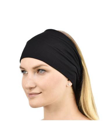 Jasmine Silk Bamboo Headband unisex size One size Black - Buy Online on GoSupps.com