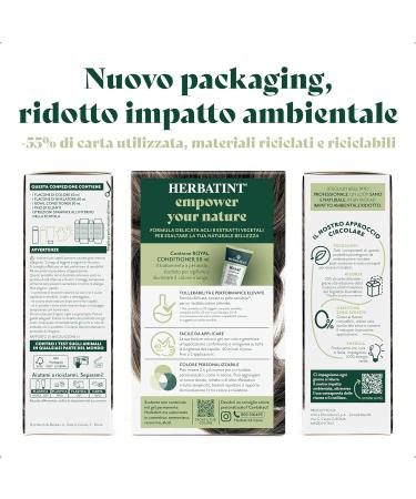  Herbatint Herbatint Permanent Hair Color Gel 6C Dark Ash Blonde - 170 ml | Ammonia-Free 100% Gray Coverage | For Sensitive Skin with 8 Natural Organic Extracts - Buy Online on GoSupps.com