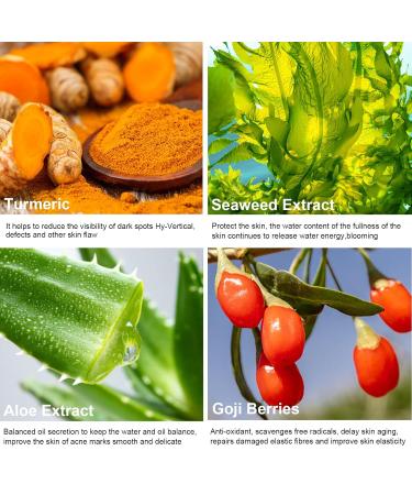 ARCHIDATE Kojic Acid Turmeric Serum Dark Spots Corrector Serum for Reduce Dark Spots Pigmentation Acne Evens Skin Tone Anti Wrinkle Fine Lines Firm Skin Moisturize and Nourish Skin - Buy Online on GoSupps.com