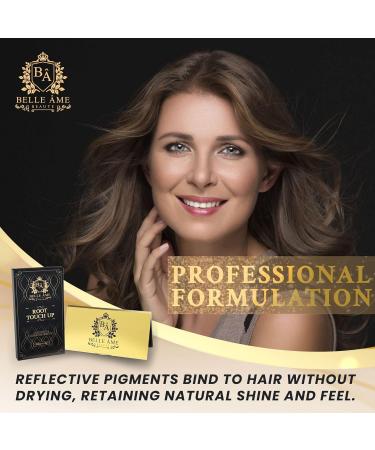 Root Touch Up - Belle Ame | Instant Root Coverage in Light Brown | Save Time & Skip the Salon - Buy Online on GoSupps.com