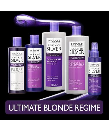 Provoke Touch of Silver Brightening Shampoo & Leave-In Conditioner - Best International Shipping! - Buy Online on GoSupps.com