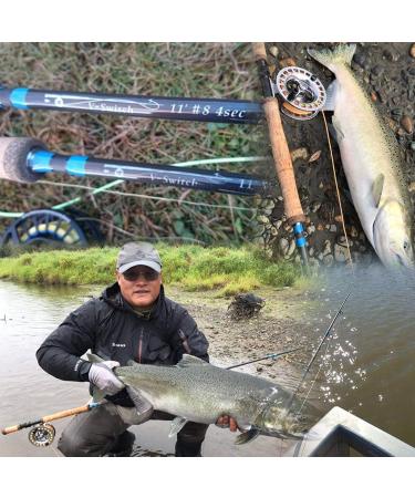 Maximcatch Spey/Switch Fly Rod - Carbon Fiber 4/5/6/7/9wt 110 4-Piece Fishing Rod for International Shipping - Buy Online on GoSupps.com