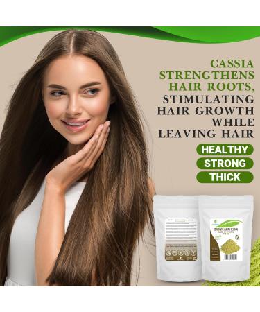 BROWN HENNA HAIR POWDER - 100% Natural - 5 organic plants powders blended and specially formulated to provide deep brown color to the hair - 100 Gr - Buy Online on GoSupps.com