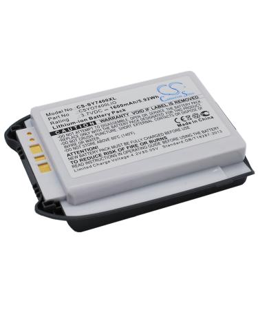 3.7V 1600mAh CSYO7400LIO Battery Replacement is MM7400 SCP-7400 SCP-7300 SCP7400 SCP7300 MM-7400