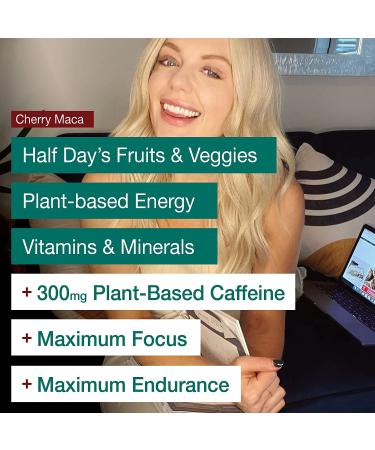 Max Energy Shot with Superfoods & Organic Caffeine - Brain Support, Mushroom Blend, Maca - Vegan & Gluten-Free (6 Pack) - Buy Online on GoSupps.com