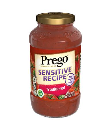 Prego Pasta Sensitive Recipe Traditional Tomato Sauce, 142.5 Oz, Pack of 6