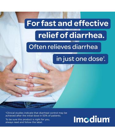 Imodium Diarrhea Relief Quick-Dissolve Mint Flavour Tablets Quick Dissolve Diarrhea Relief Loperamide Hydrochloride 10 Count 10 Count (Pack of 1) - Buy Online on GoSupps.com