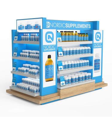 Nordic Supplements High Strength Omega 3 Fish Oil Capsules 1000mg - 365 Count - Buy Online on GoSupps.com