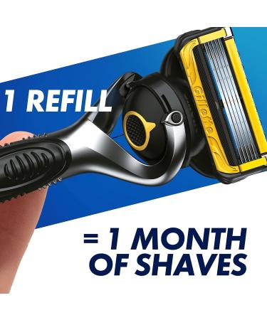 Gillette ProShield Power Men's Razor with Precision Trimmer + 9 Blade Refills - Buy Online on GoSupps.com