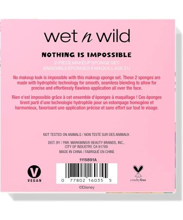 Wet n Wild Alice in Wonderland 2-Piece Makeup Sponge Set - Seamless Coverage & Easy Application - Buy Online on GoSupps.com