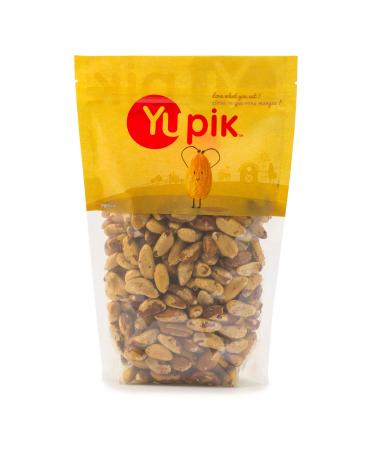 Yupik Dry Roasted Brazil Nuts 1 kg 6 Count Gluten-Free Vegan Kosher Shelled Nuts Unsalted Lightly Roasted Oil-Free Excellent Source of Selenium Crunchy Healthy Snacks 1 kg (Pack of 6)
