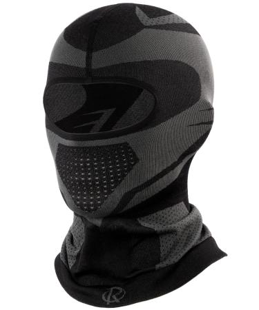 Rotto storm hood motorcycle helmets liner storm mask bike winter ski mask full face mask for motorcycling skiing snowboard men women standard size 01 black gray - Buy Online on GoSupps.com