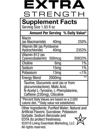 5-hour ENERGY Shot Extra Strength Sour Apple - 1.93 oz - Buy Online on GoSupps.com