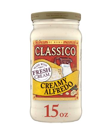 Classico Creamy Alfredo Pasta Sauce (15 oz Jar)