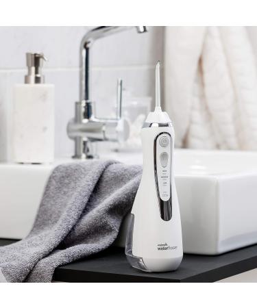Waterpik Cordless Advanced Water Flosser - Wireless Oral Shower with 4 Attachments Adjustable Pressure Induction Charging - WP-560Eu - Buy Online on GoSupps.com