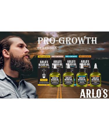 Arlo's Pro Growth Beard Oil - Citrus Basil 2.5 oz | Boost Beard Hair Growth - Buy Online on GoSupps.com