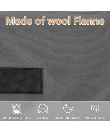 5 Pack Oil Wrap Pack for Knee Oil Liver Wrap Pack Kit Oil Wrap Organic Cotton Flannel Reusable Oil Compress Wrap Pad for Liver Detox Inflammation - Buy Online on GoSupps.com