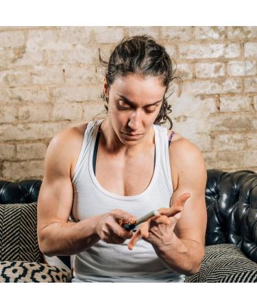 Velites Strong Sandpaper for Corneal Remover | Skin Care for Athletes - Perfect for CrossFit Gymnastics Climbing & Running | Stone Skin Care System - Buy Online on GoSupps.com