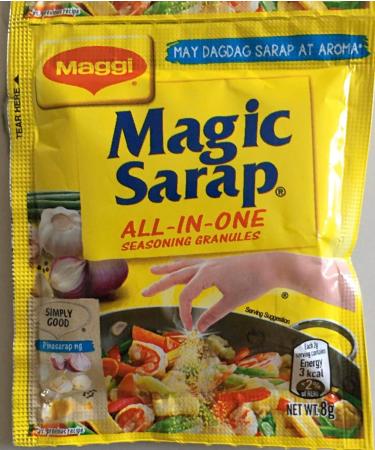 Maggi Magic Sarap All-in-One Seasoning 8g 12pc by N/A Foods by Magic Sarap Seasoning - Buy Online on GoSupps.com
