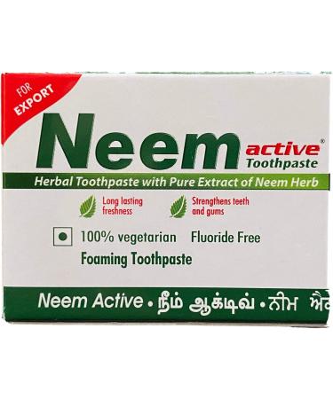 Neem Active Toothpaste - Complete Care 200g | Pack of 6 | Best Natural Oral Health Solution for Fresh Breath & Gum Protection - Ships Internationally - Buy Online on GoSupps.com