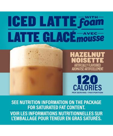 Maxwell House Hazelnut Iced Latte with Foam Drink Mix 165 g 6 Packets - Buy Online on GoSupps.com
