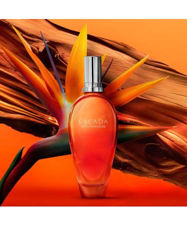 Escada Bali Paradise Eau De Toilette Floral Women's Perfume With Notes of Dragon Fruit Accord Bird of Paradise Accord & Sandalwood Luxury Perfumes for Women Long Lasting Fragrance 3.3 Fl Oz (Pack of 1) - Buy Online on GoSupps.com