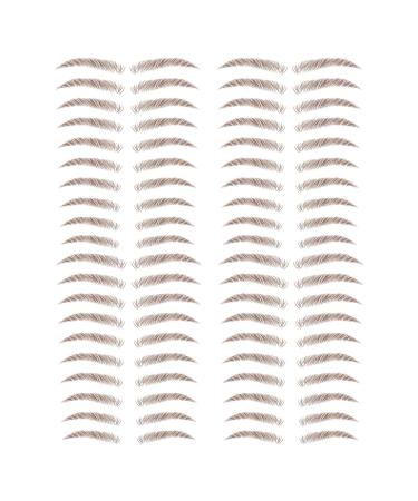 miduoidn Authentic Waterproof Eyebrows Tint For Eyebrows Easy To Apply Makeup Products Eyebrows Professional Accessories Brown-03 4pcs