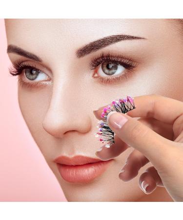 minkissy 3 Pairs Fake Eyelashes Fluffy Eyelashes Extensions Glitter Eyelashes Makeup Supplies for Women Girls - Buy Online on GoSupps.com