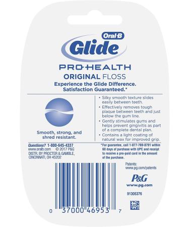 Oral-B Glide Pro-Health Original Dental Floss 50m - Pack of 6 - Buy Online on GoSupps.com