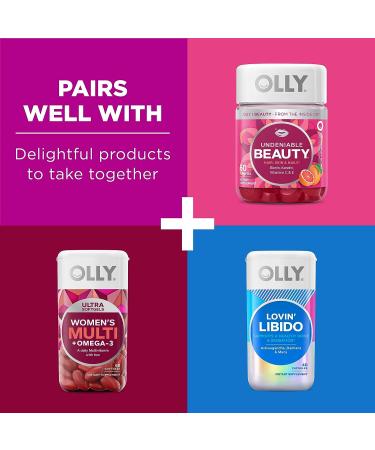 OLLY Cleansing Cranberry Capsules | Supports Urinary Tract Health | Vegan Supplement for Women - 40 Count - Buy Online on GoSupps.com