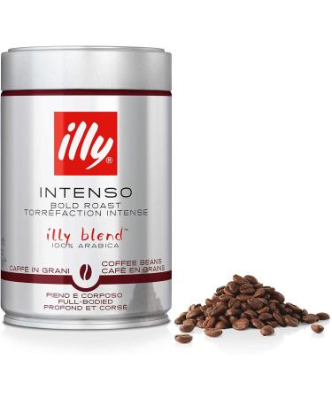 illy Coffee Intenso Coffee Beans Dark Roast 100% Arabica Coffee Beans 250g (Pack of 3) Intenso Bold Roast 250 g (Pack of 3) - Buy Online on GoSupps.com