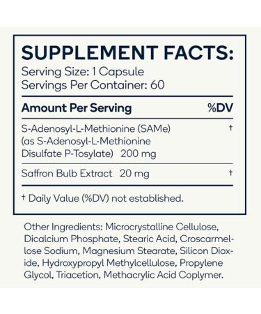 Mood - Emotional Balance & Serotonin Support Supplement - Same Saffron Extract - 60 Tablets (Mood) Mood 60 Count (Pack of 1) - Buy Online on GoSupps.com