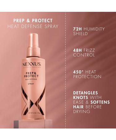 Nexxus Thermal Shield Spray Prep & Protect for 450 degree heat protection & Comb Thru Finishing Spray Medium Hold Hair Spray for Volume 10 oz Spray + Comb Thru Finishing Spray - Buy Online on GoSupps.com