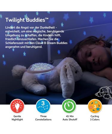 Buy Cloud b Soothing Night Light Star Projector - Soft Brightness 3 Colors 3 Constellations Automatic Shut-Off | Perfect Bunny Rabbit Gift - Buy Online on GoSupps.com