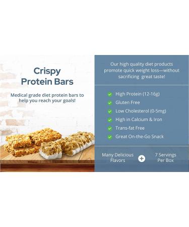 ProtiWise Salted Toffee Pretzel High Protein Diet Bars (7/box) | Low Calorie, Low Fat, Low Sugar - Buy Online on GoSupps.com