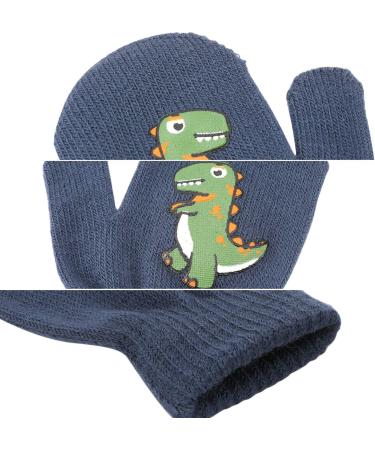 QKURT Toddler Magic Mittens for 2-5 Year Old Boys and Girls - Pack of 5 | Stretchy Knitted Winter Mittens for School and Playtime - Buy Online on GoSupps.com