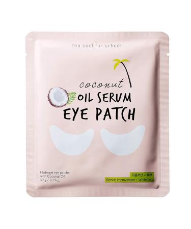 Too Cool for School Coconut Oil Serum Eye Patch - 5 Count Pack for Hydrated Eyes - Buy Online on GoSupps.com
