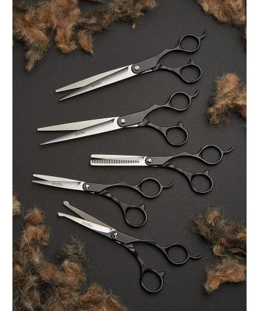Andis Professional Left-Handed Straight Shears for Dog and Cat Grooming - Buy Online on GoSupps.com