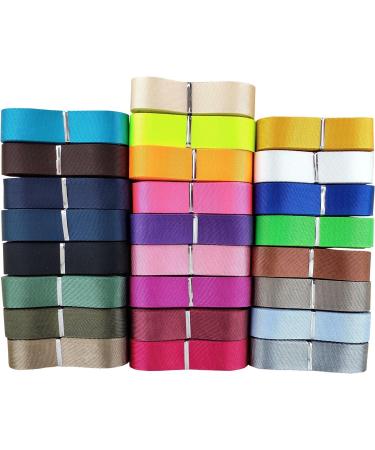 Yo-Yo2015 Nylon Webbing 3/4 Inch 100 Yards 25 Mixed Colors Durable Flat Nylon Webbing Strap for Backpack Cargo Strap Pet Leash or Collar Gardening Craft (100 Yards  3/4 Inch) - Buy Online on GoSupps.com
