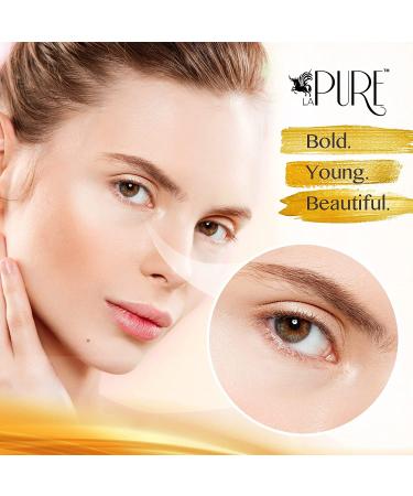 LA PURE 24K Gold Eye Treatment Masks - Revitalize & Brighten - 15 Pairs - Buy Online on GoSupps.com