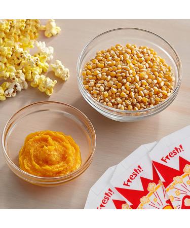 Popcorn Machine Supplies Set - 10 Bags of Large Butterfly Kernels, Salt Seasoning, Popcorn Oil & 200 Paper Popcorn Bags- 1 oz. Refill Kit - Buy Online on GoSupps.com