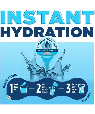 Java House Liquid Science Arctic Freeze Single Serve Hydration Pods - Peel and Pour - Cool Blue Raspberry Hydration - Pack of 12 Arctic Freeze 64.8 Fl Oz (Pack of 1) - Buy Online on GoSupps.com