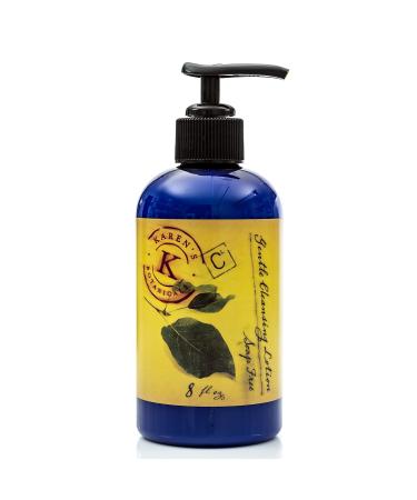 Karen's Botanicals Gentle Cleansing Lotion No Soap for All Skin Types (8 oz)
