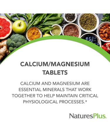 Natures Plus Cal/Mag - 180 tablets - Buy Online on GoSupps.com